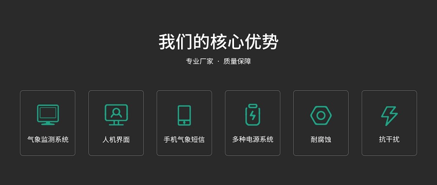 太陽能氣象站核心優勢