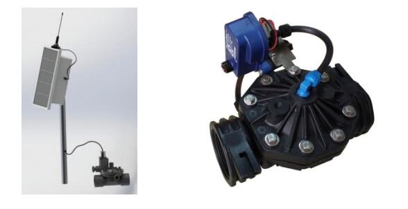 山東萬棚數據公司智能水肥一體化灌溉解決方案丨無線閥門控制器2